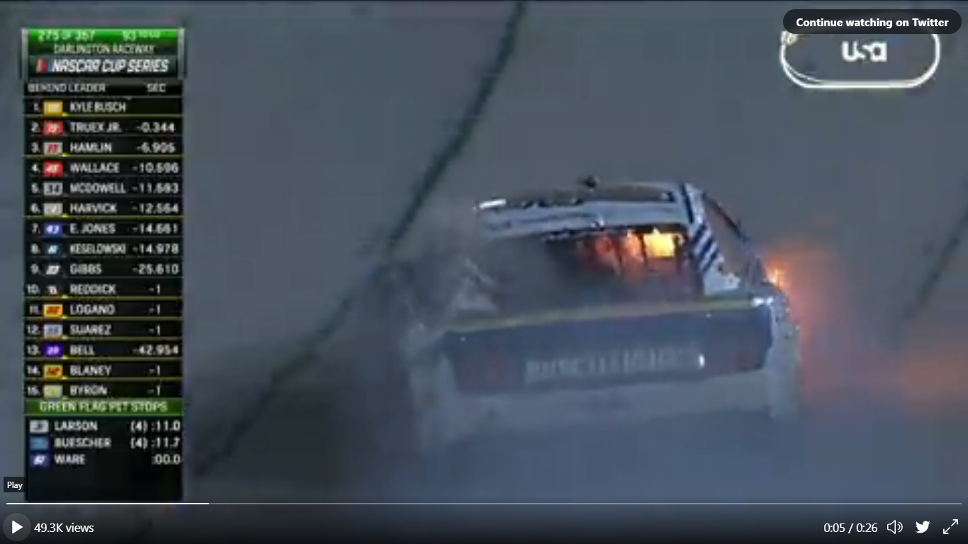 Harvics car on fire w-fire inside.jpg